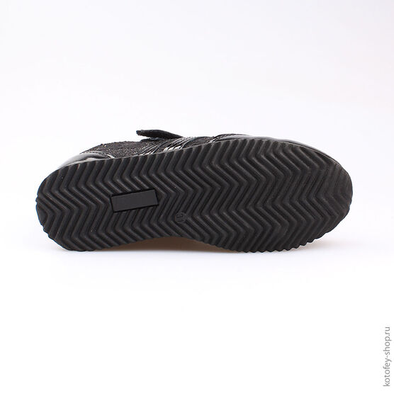 534018-21 Полуботинки для девочки черный фото №3