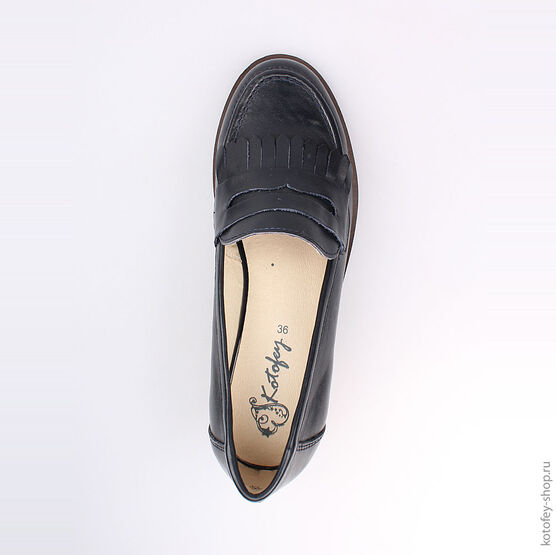 732089-21 Туфли для девочки светло-синий фото №4