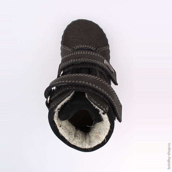 152178-33 Ботинки для мальчики черный фото №4