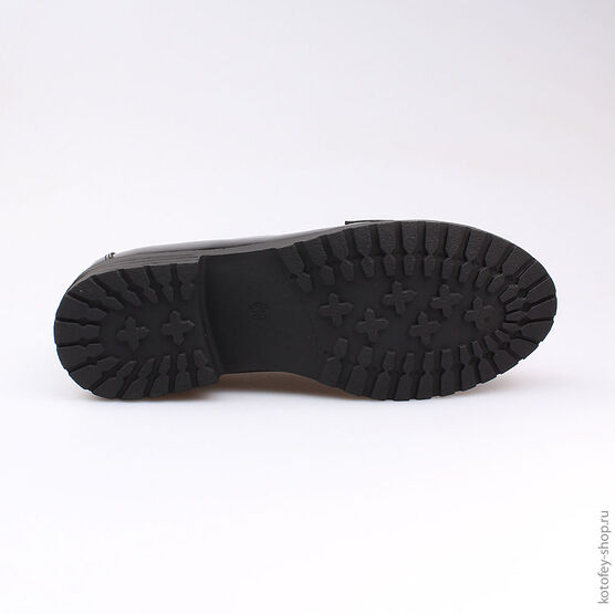 632231-21 Туфли для девочки черный фото №3