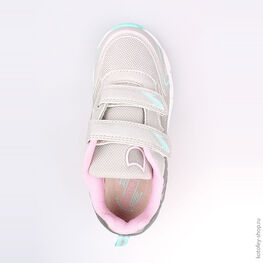 644171-72 Кроссовки для девочки сер-роз фото №4