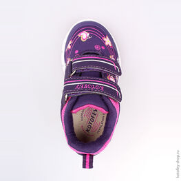 144072-71 Кроссовки для девочки фиолетовый фото №4