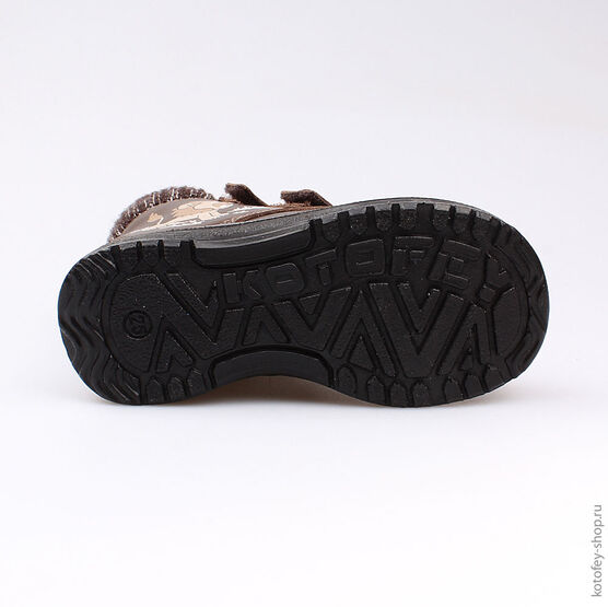 352154-32 Ботинки для мальчики коричневый фото №3