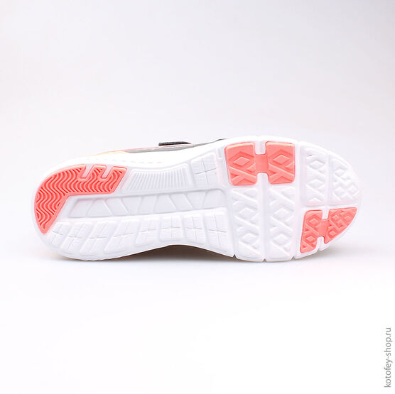 744098-72 Кроссовки для девочки сер-крл фото №3