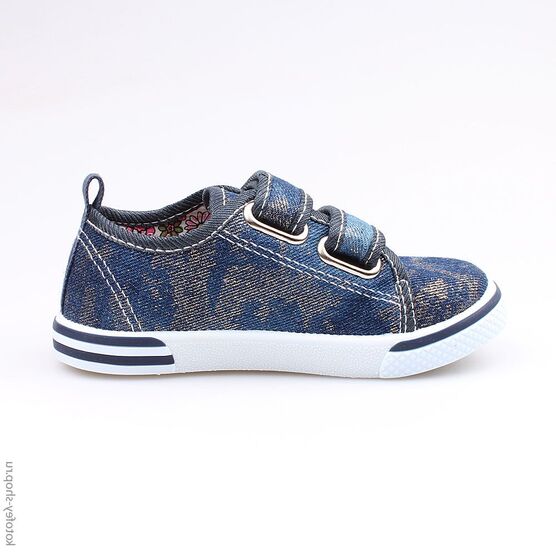 341032-11 Кеды для девочки светло-синий фото №2