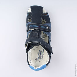 522126-22 Сандалии для мальчики светло-синий фото №4