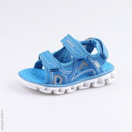 324025-12 Пляжная обувь с LED-подсветкой для мальчики син-гол