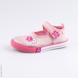 331110-11 Кеды для девочки розовый