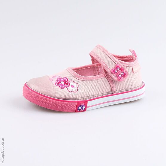 331110-11 Кеды для девочки розовый
