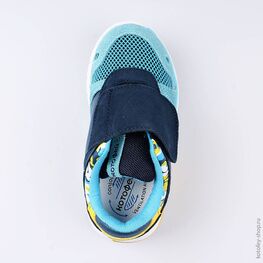 344202-73 Кроссовки с LED-подсветкой на подошве для мальчики син-гол фото №4