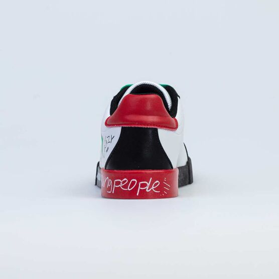 734031-71 Кеды для мальчики бел-чер фото №5