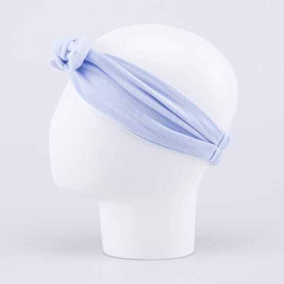 07814003-40 Повязка для девочки голубой для девочки голубой фото №2