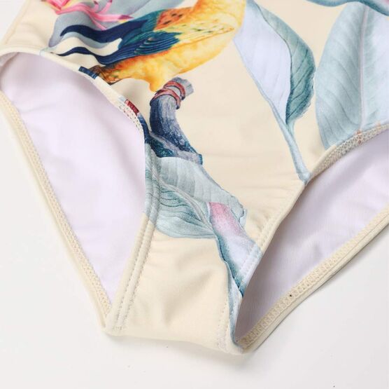 07852075-40 Купальник слитный для девочки Рио для девочки желтый фото №3