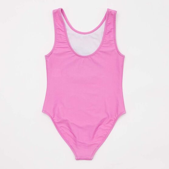 07852085-40 Купальник слитный для девочки Жемчужина для девочки розовый фото №2