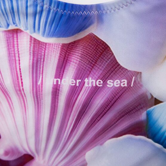 07852086-40 Детский раздельный купальник для девочки сиреневый + голубой фото №4