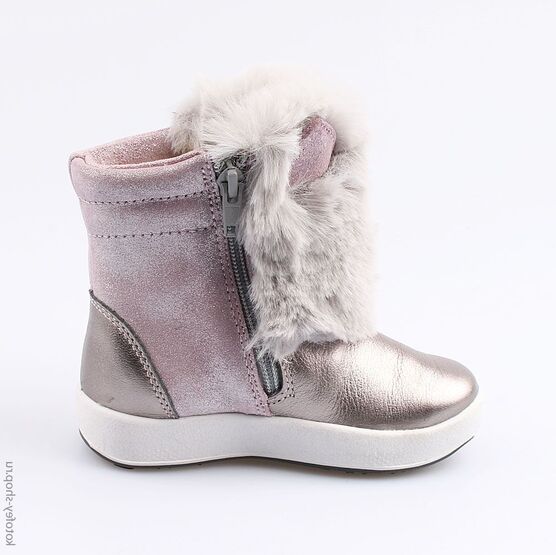262068-41 Зимние сапожки для девочки для девочки срб-роз фото №2
