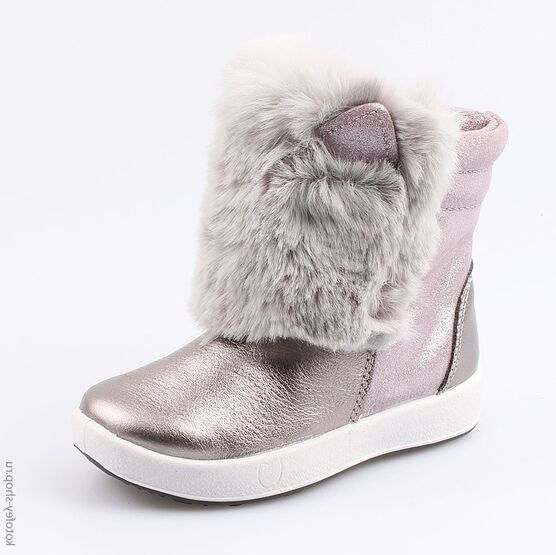 262068-41 Зимние сапожки для девочки для девочки срб-роз