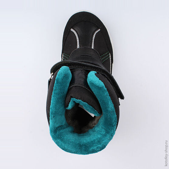 654977-41 Мембранные ботинки для мальчики черный фото №4