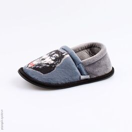 431107-12 Тапочки для мальчики серый