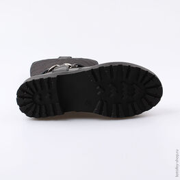 664044-41 Сапожки для девочки черный фото №3