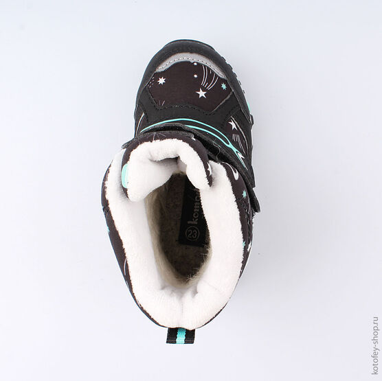 254959-41 Мембранные ботинки для мальчики чер-бир фото №4