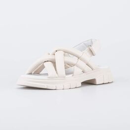 723030-21 Сандалии для девочки для девочки бежевый