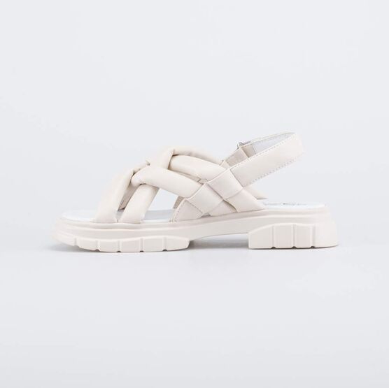 723030-21 Сандалии для девочки для девочки бежевый фото №2