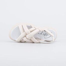 723030-21 Сандалии для девочки для девочки бежевый фото №4