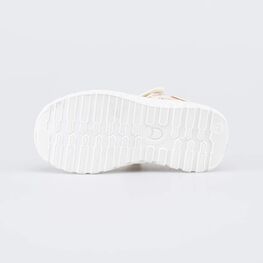 221199-11 Текстильная обувь для детей Мармеладные мишки для девочки бежевый,розовый фото №3