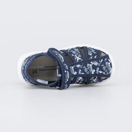 221201-11 Текстильная обувь для детей Скейтборд для мальчики синий фото №4