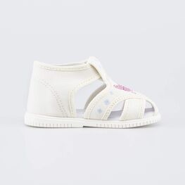 221203-72 Текстильная обувь для детей Бабочка для девочки молочный фото №2