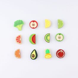 03014006-40 Украшение для обуви Лимон для универсальные желтый фото №2