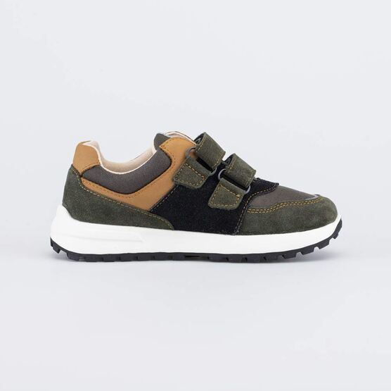 644434-72 Полуботинки на липучках для мальчика для мальчики оливковый фото №2