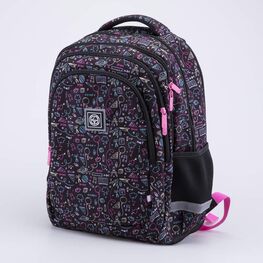 02804297-43 Рюкзак школьный цветной для девочки разноцветный фото №2