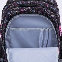 02804297-43 Рюкзак школьный цветной для девочки разноцветный фото №4