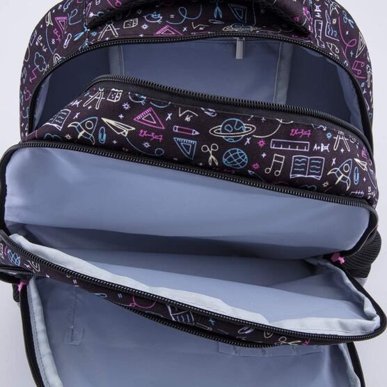 02804297-43 Рюкзак школьный цветной для девочки разноцветный фото №5