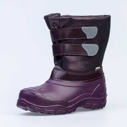 664056-46 Сноубутсы для девочки бордовый
