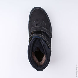 652125-52 Сапожки для мальчики светло-синий фото №4