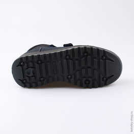 652125-52 Сапожки для мальчики светло-синий фото №3