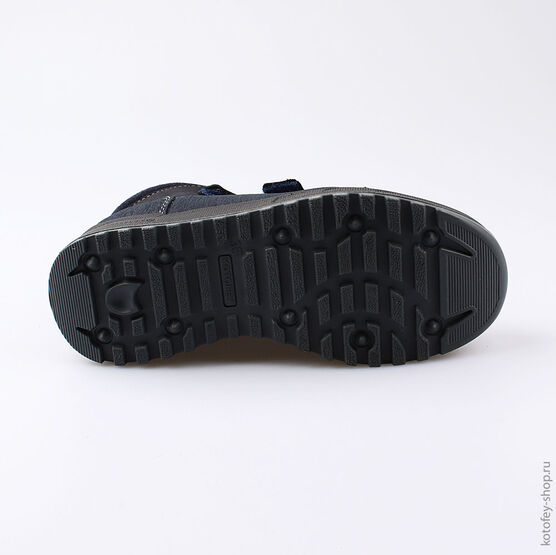 652125-52 Сапожки для мальчики светло-синий фото №3