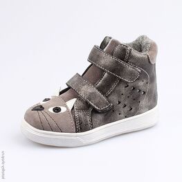 354029-31 Ботинки для девочки серый