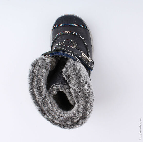 352201-41 Сапожки для мальчики светло-синий фото №4