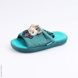 331100-11 Тапочки для мальчики бирюзовый