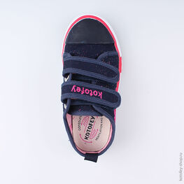 331094-11 Кеды для девочки син-фук фото №4