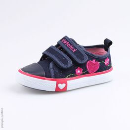 331094-11 Кеды для девочки син-фук