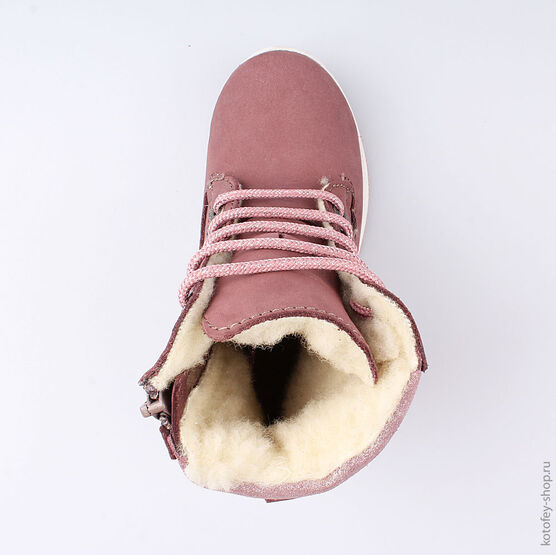 352203-42 Сапожки для девочки розовый фото №4