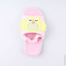 331103-11 Тапочки для девочки розовый фото №4