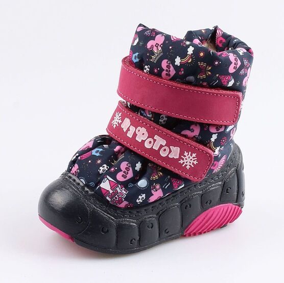 061008-46 Сапожки для девочки син-фук