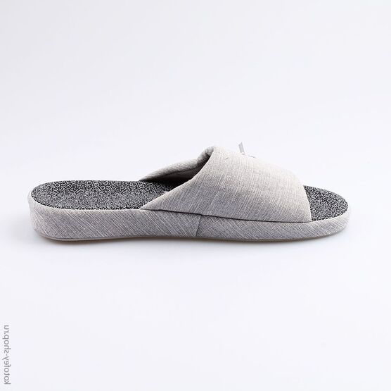 731054-11 Тапочки для девочки серый фото №2