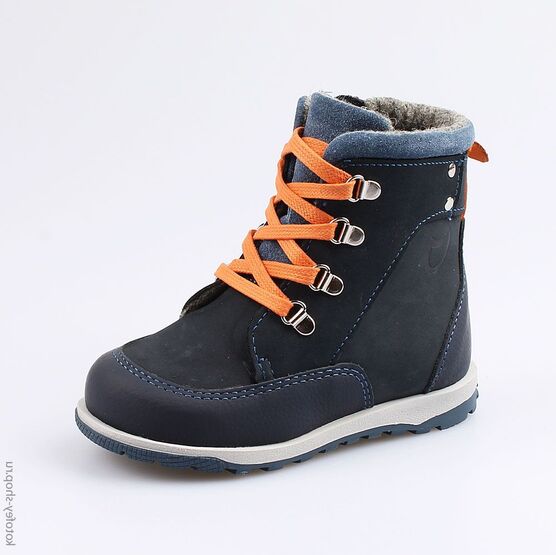 152138-36 Ботинки для мальчики светло-синий